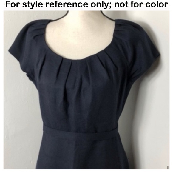 Elie Tahari Teal / Peacock blue green Sheath Dress NWT 14 (retail $298+tax) - Picture 8 of 10